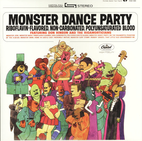 Don Hinson And The Rigamorticians – Monster Dance Party