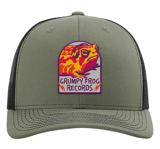 Official Grumpy Frog Records Hat